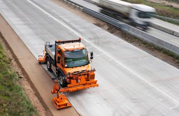 Unimog Bankettbefestigung