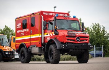 Unimog Werkfeuerwehr Mibrag