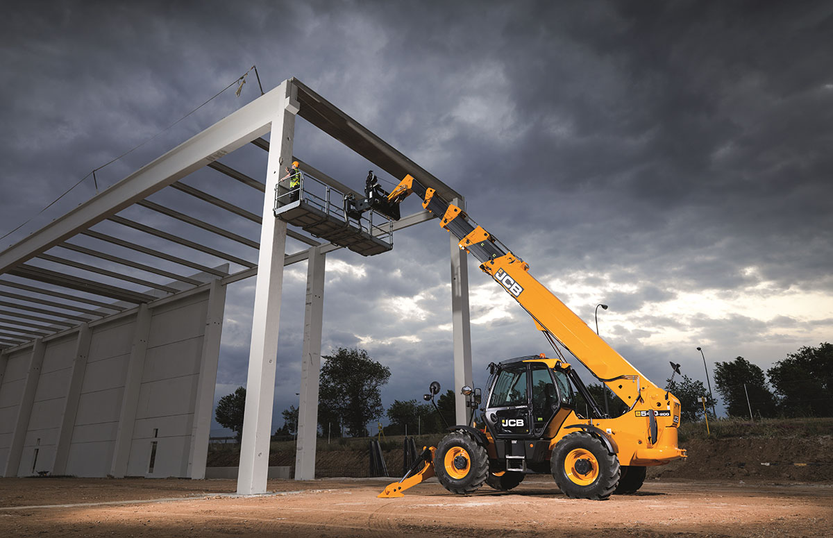 JCB Teleskoplader 540-200 mit Arbeitsplattform