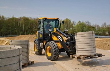 JCB Radlader mit Knicklenkung