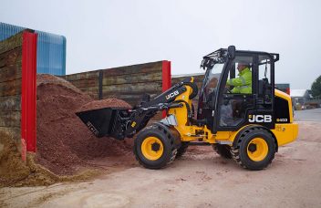 JCB Radlader mit Schaufel