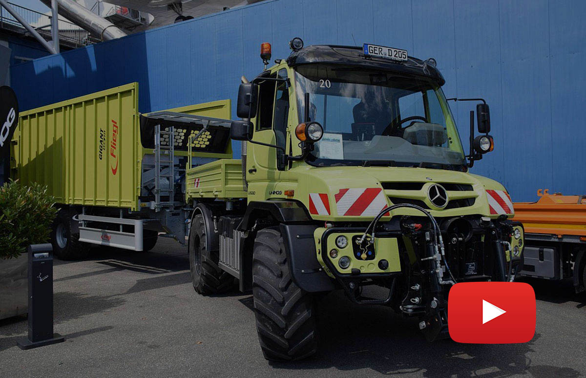 YouTube Video, Unimog U 530 Agrar Vorführer