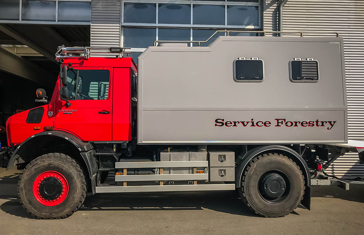 Seitenansicht, Unimog U 5023