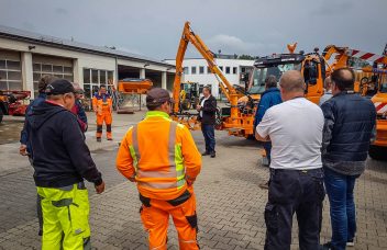 Mähtage bei Henne, mit Partner Mulag