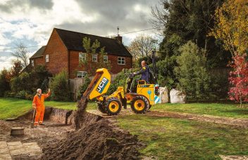 Dumper 1TE aus der JCB E-Tech Range