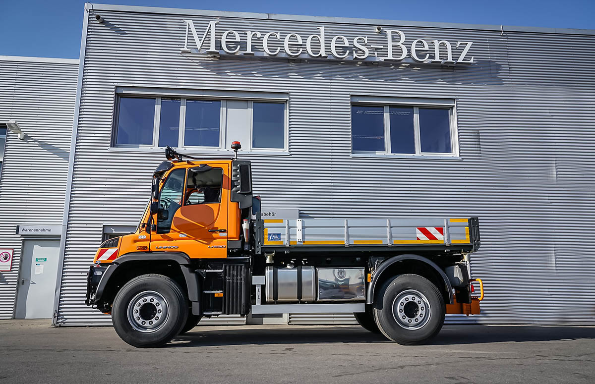 Unimog Lkw Seitenansicht