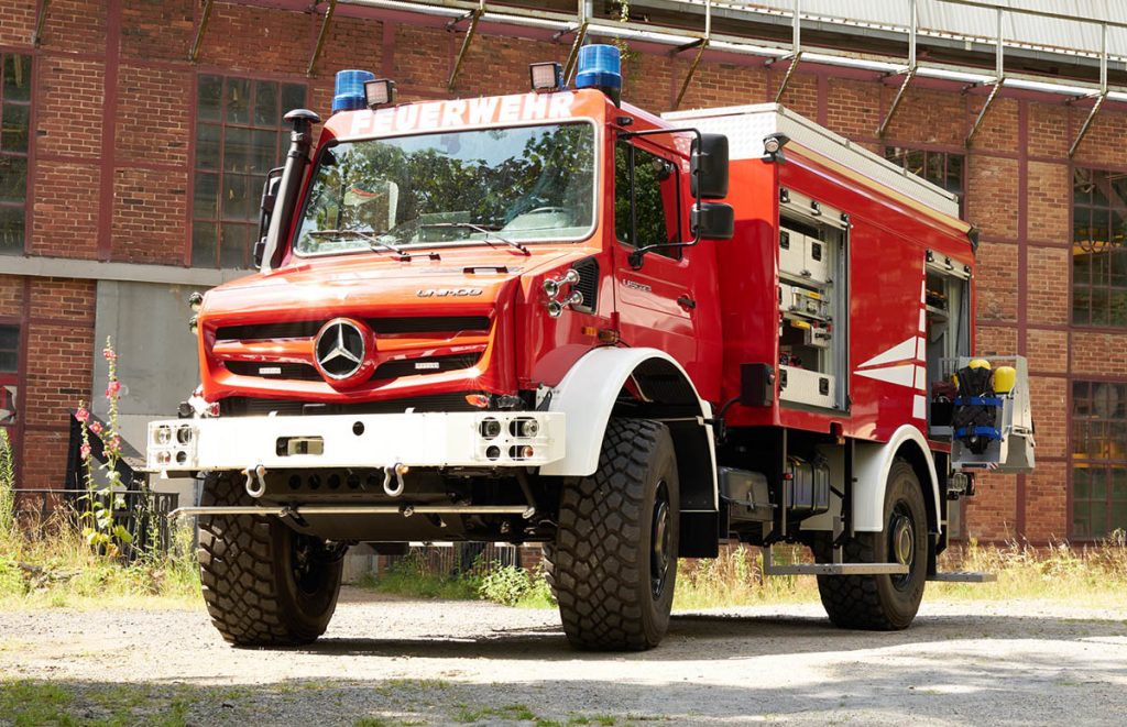 Florian 2021 Unimog F r Den Einsatz In Schwerstem Gel nde