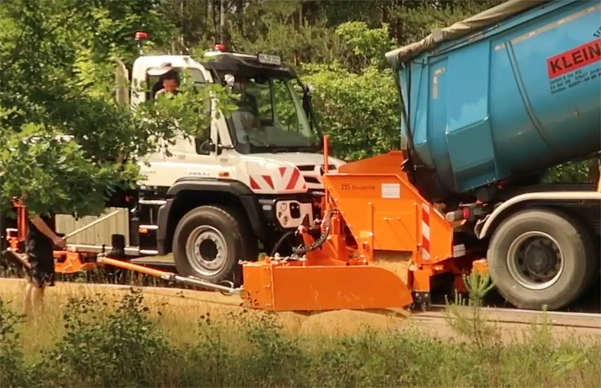 Bankettpflege Unimog