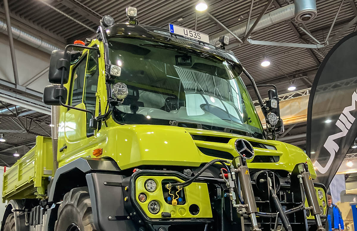 Unimog U 535 auf der agra 2022