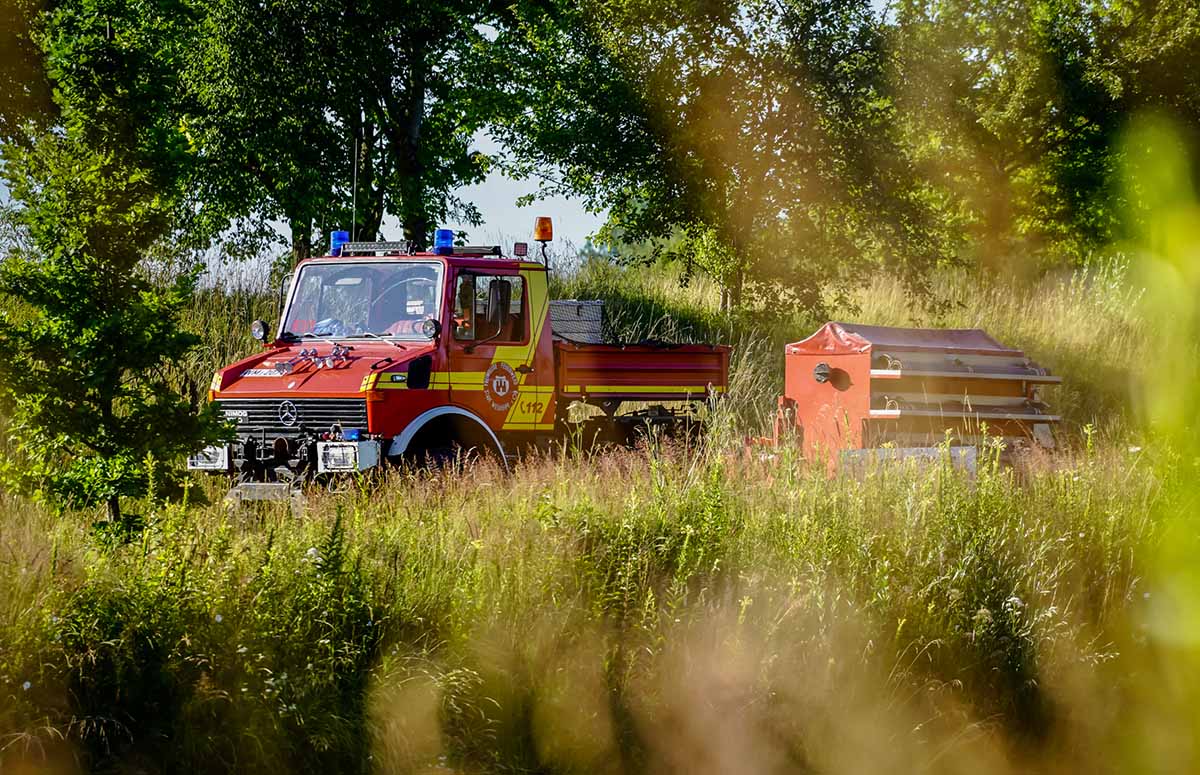 Unimog U 1000 in der Freiwilligen Feuerwehr Weilheim