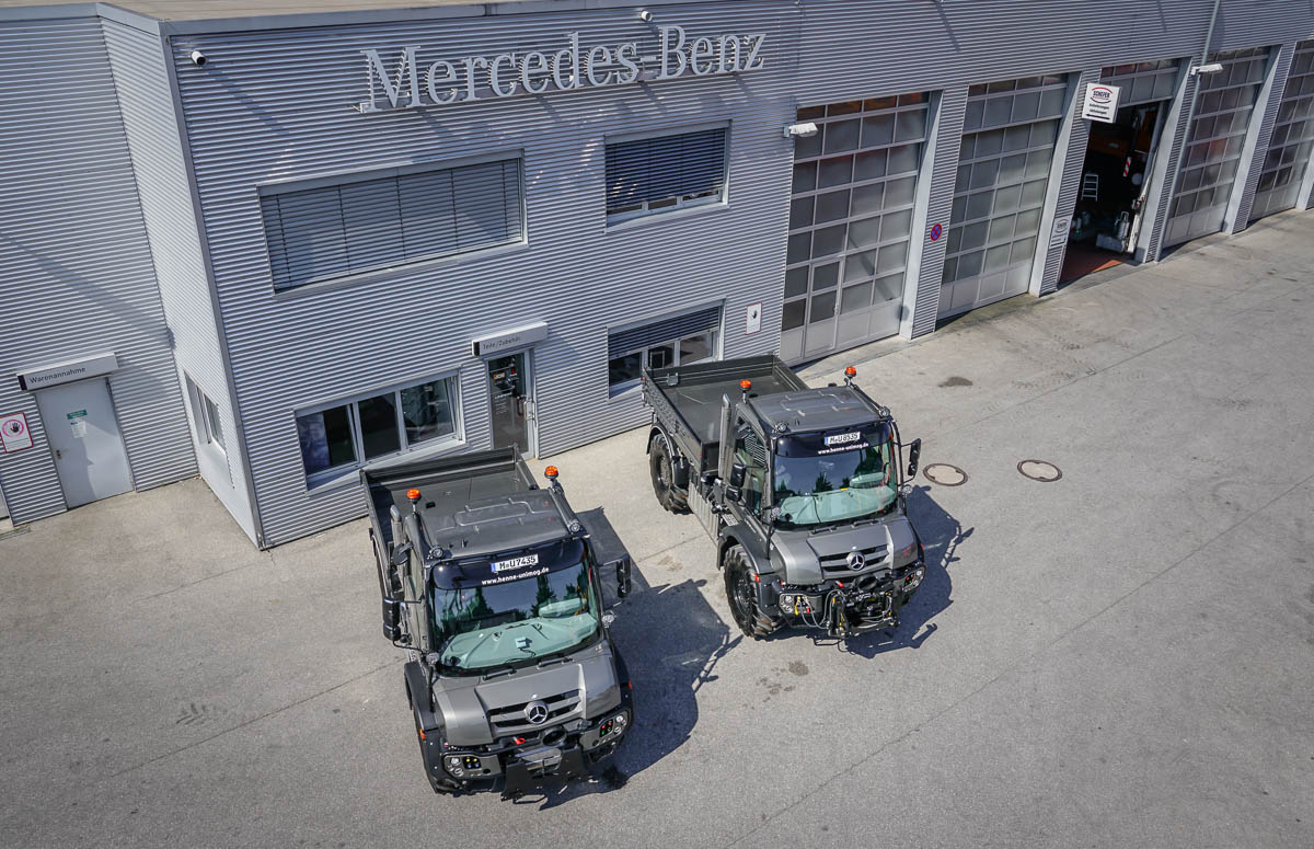 Unimog U 435 & U 535 Agrar bei Henne in Heimstetten