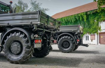 Heck der Unimog U 535 U 435 Agrar