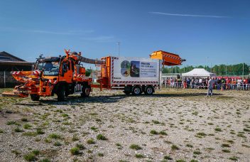 Vorführung des Eco 1200 plus von Mulag bei der Roadshow