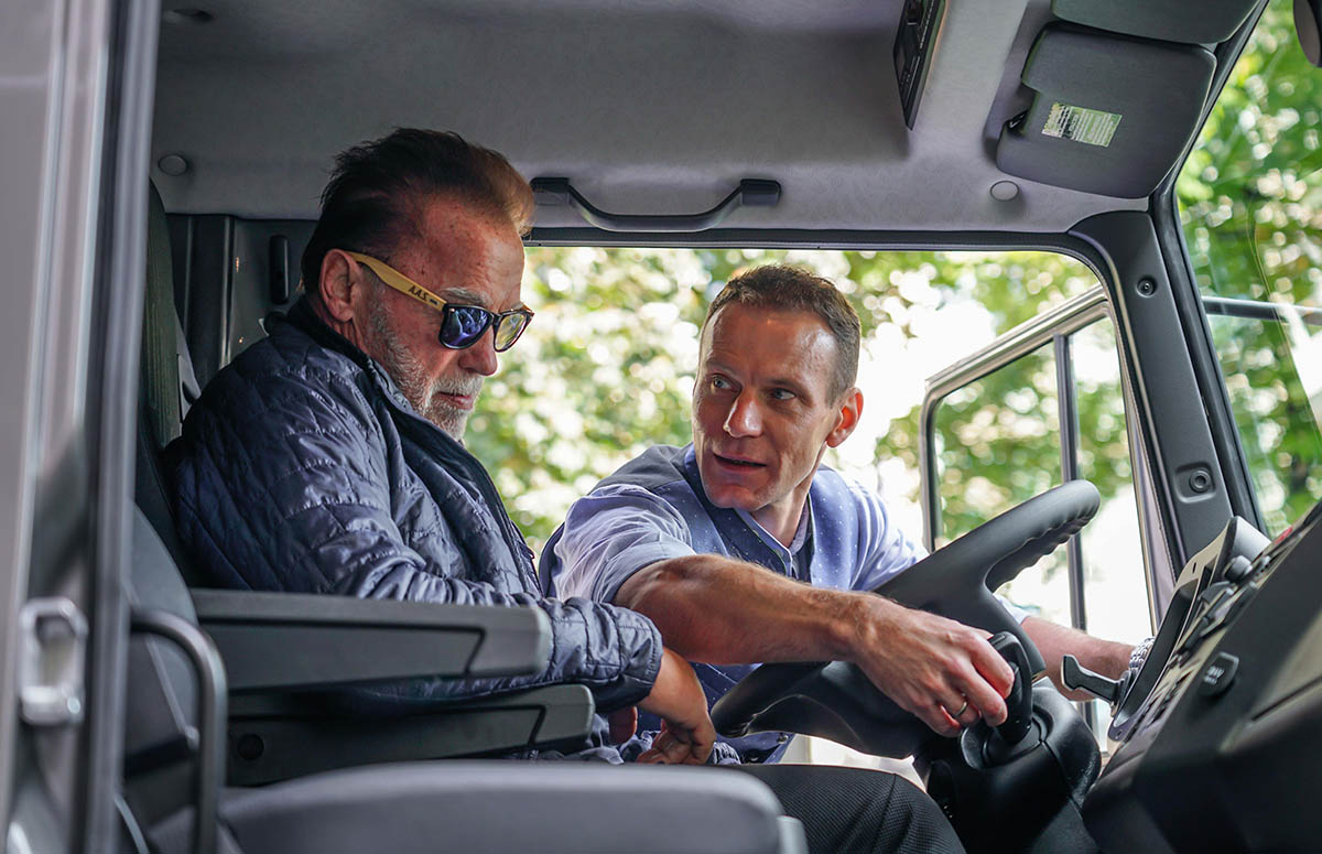 Arnold Schwarzenegger erhält Einführung im U 5020