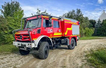 Feuerwehr Unimog U 5023 mit Lentner Aufbau