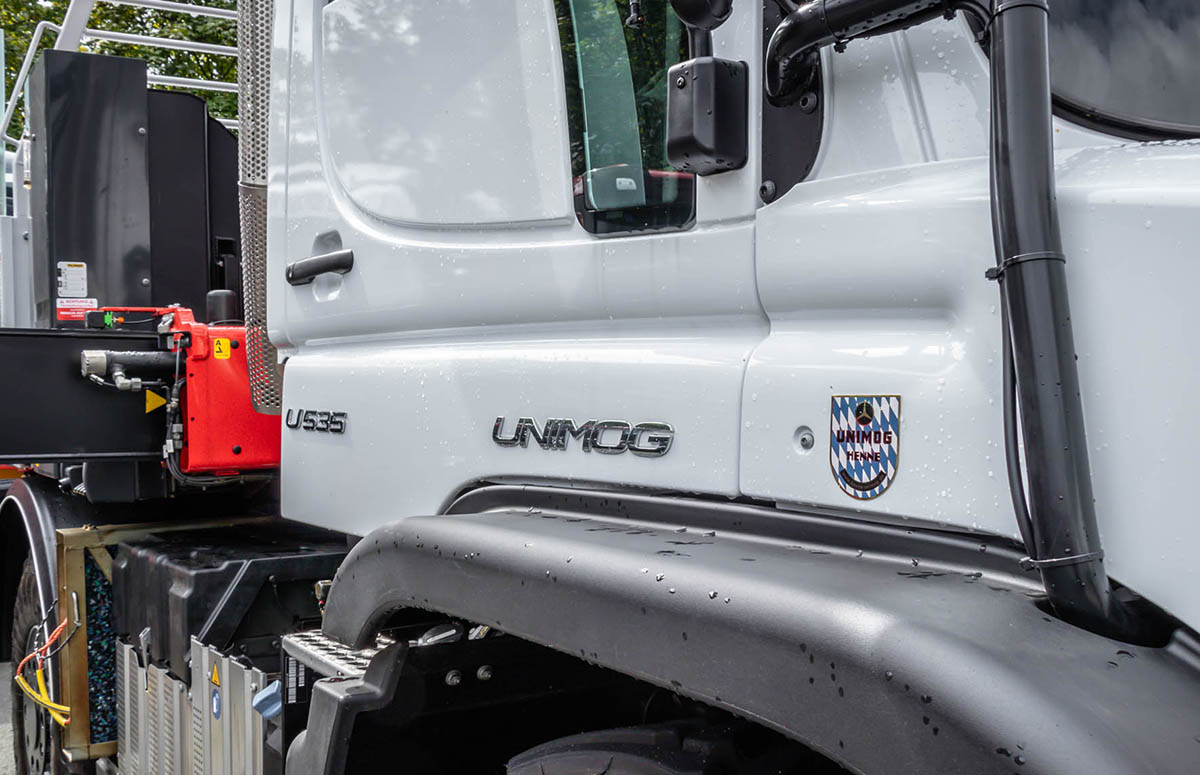 Tür des Unimog U 535