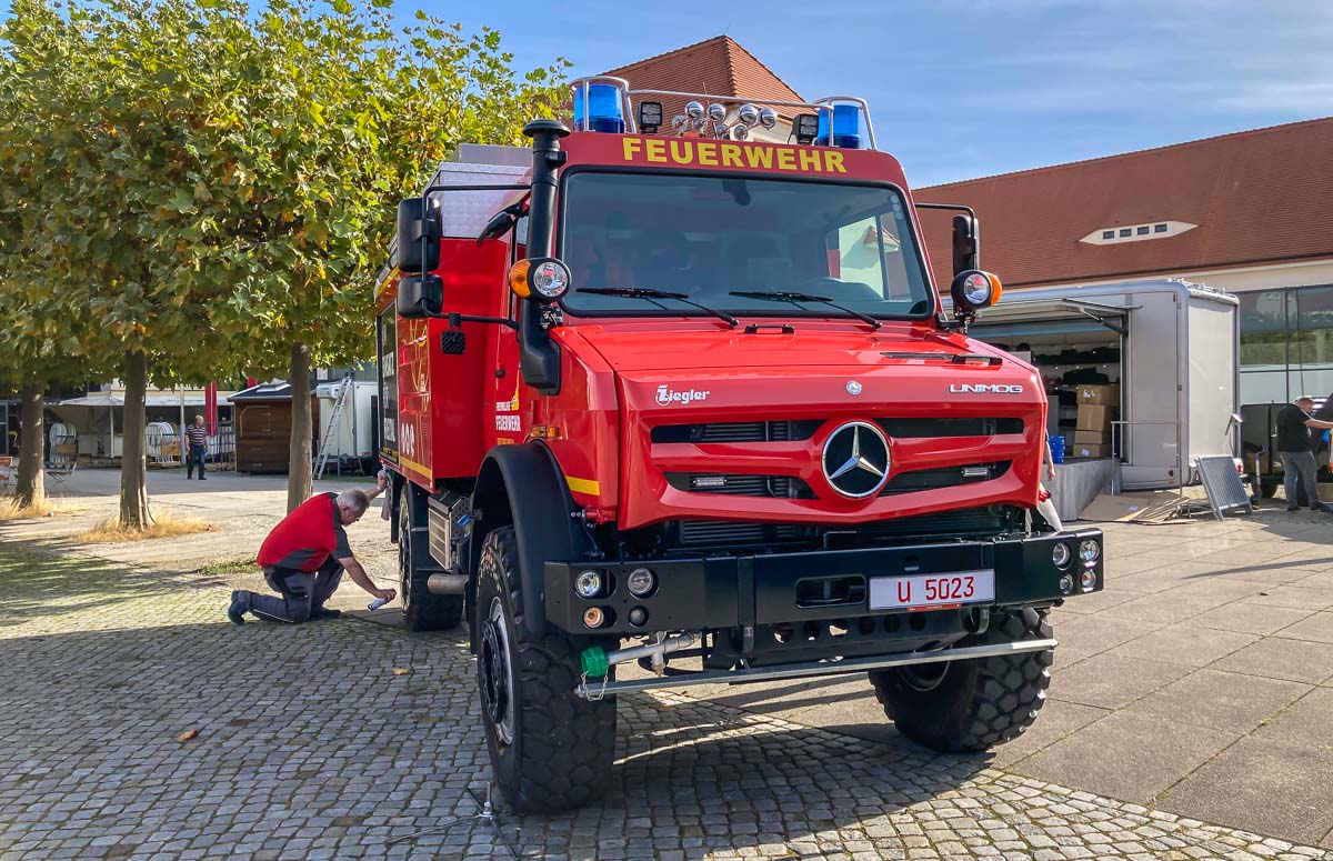 Feuerwehr U5023 mit Aufbau von Ziegler