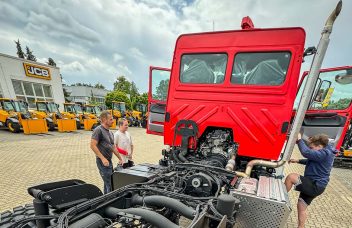 Feuerwehr Unimog bei der Beruferalley