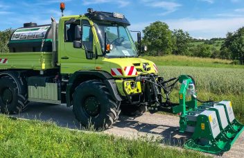 Perfekt ausgerüstet für den Wegebau