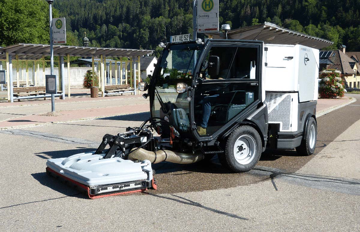 Flexigo 150 mit Schrubber, Aebi Schmidt, Kehrmaschine