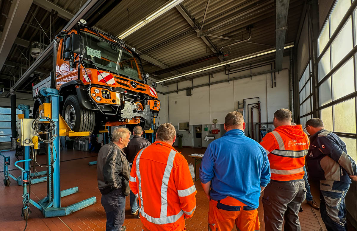 Teilnehmer am Servicetag in Kesseldorf