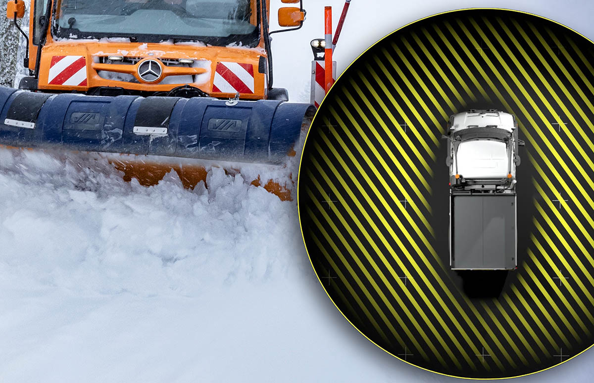 Unimog Winterdienst mit GSR Unimog Winterdienst mit GSR